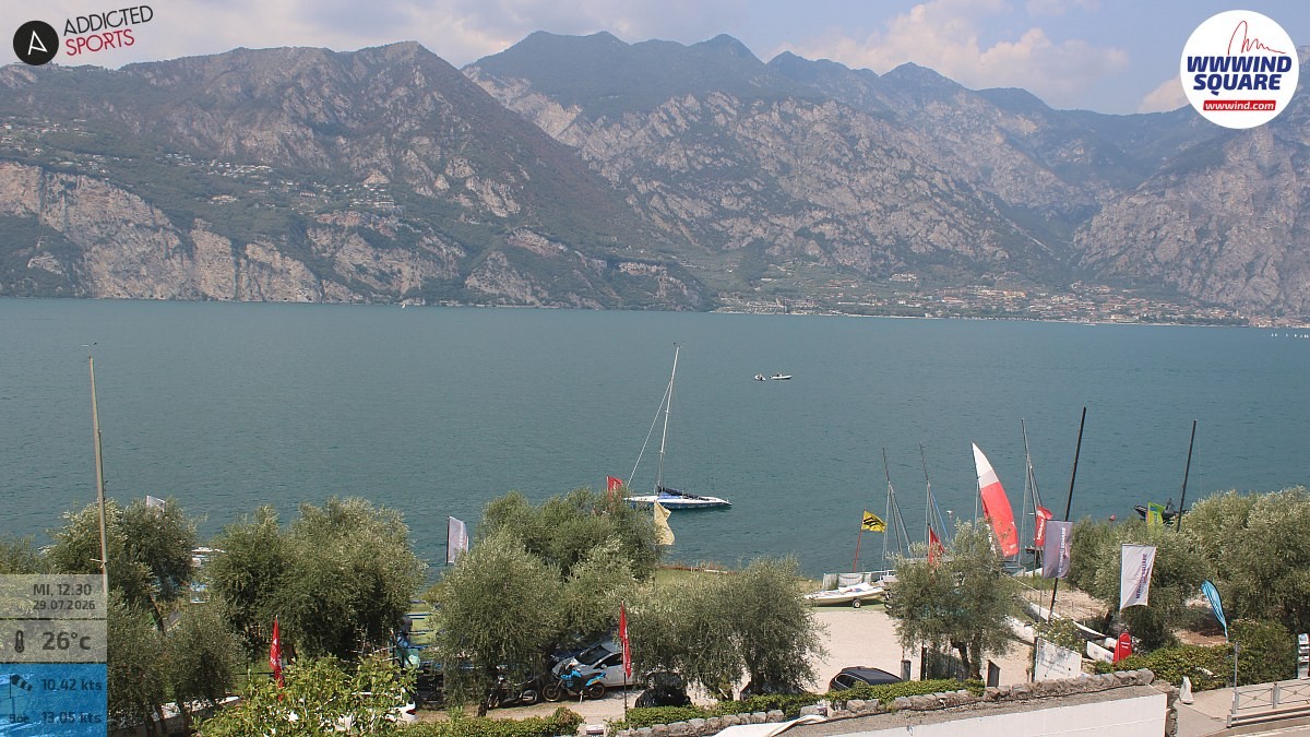 Archiv Foto Webcam Gardasee - Malcesine