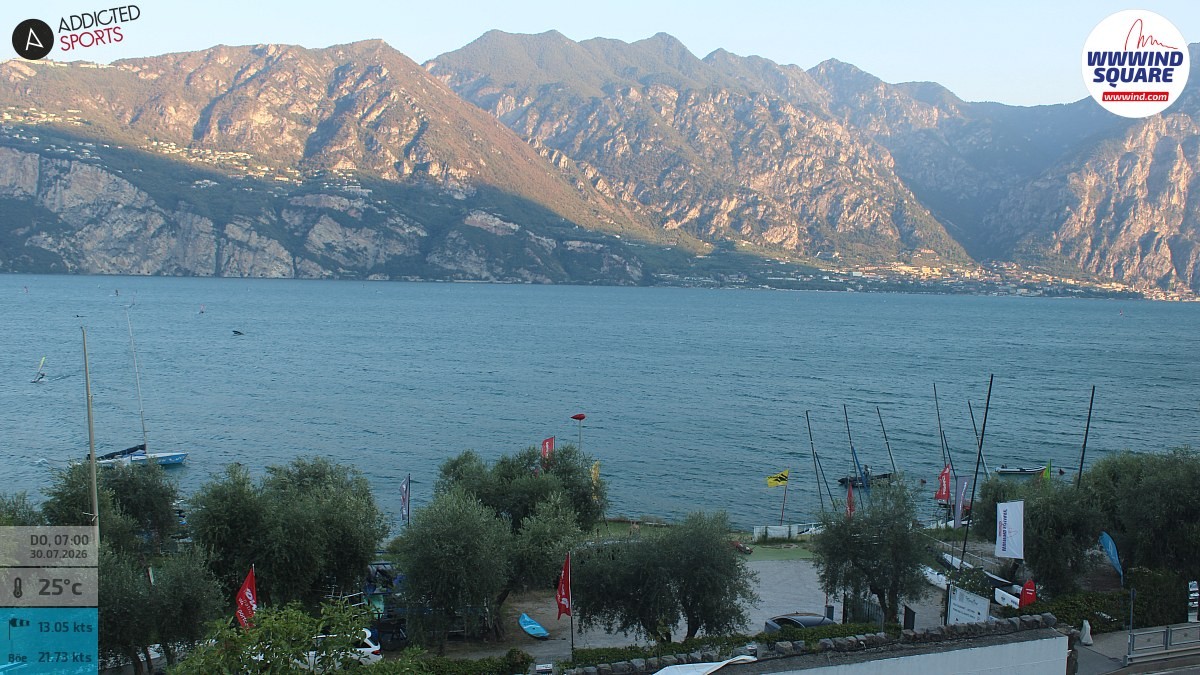 Archived image Webcam Lake Garda - Malcesine