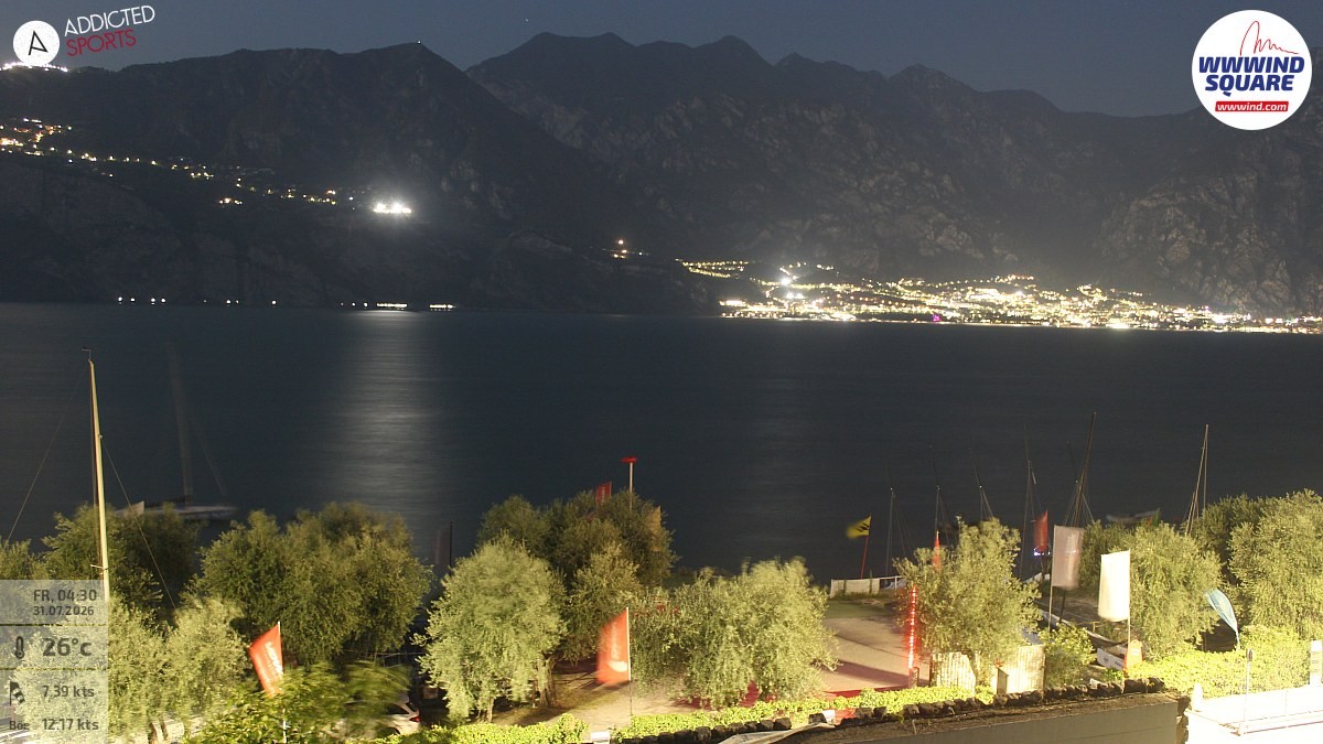 Archived image Webcam Lake Garda - Malcesine