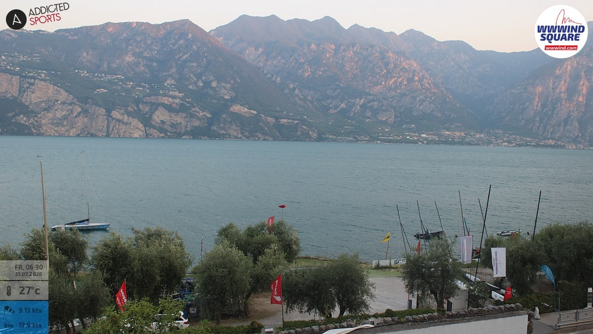 Archived image Webcam Lake Garda - Malcesine