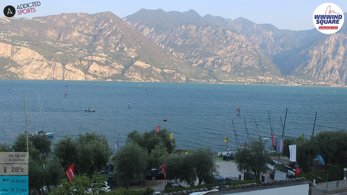 Archived image Webcam Lake Garda - Malcesine