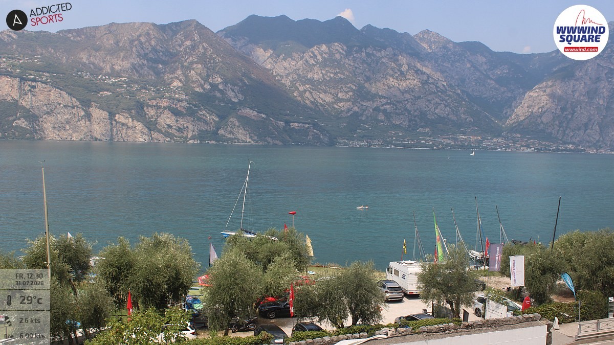 Archived image Webcam Lake Garda - Malcesine