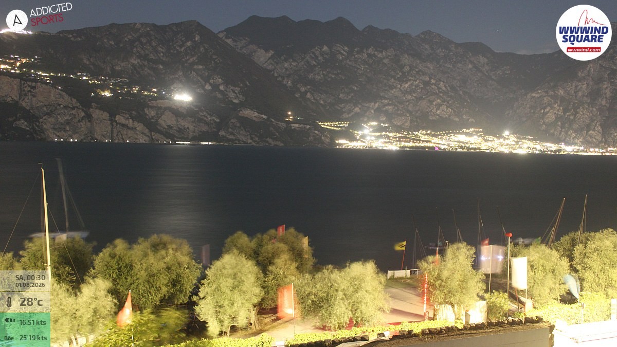 Archiv Foto Webcam Gardasee - Malcesine