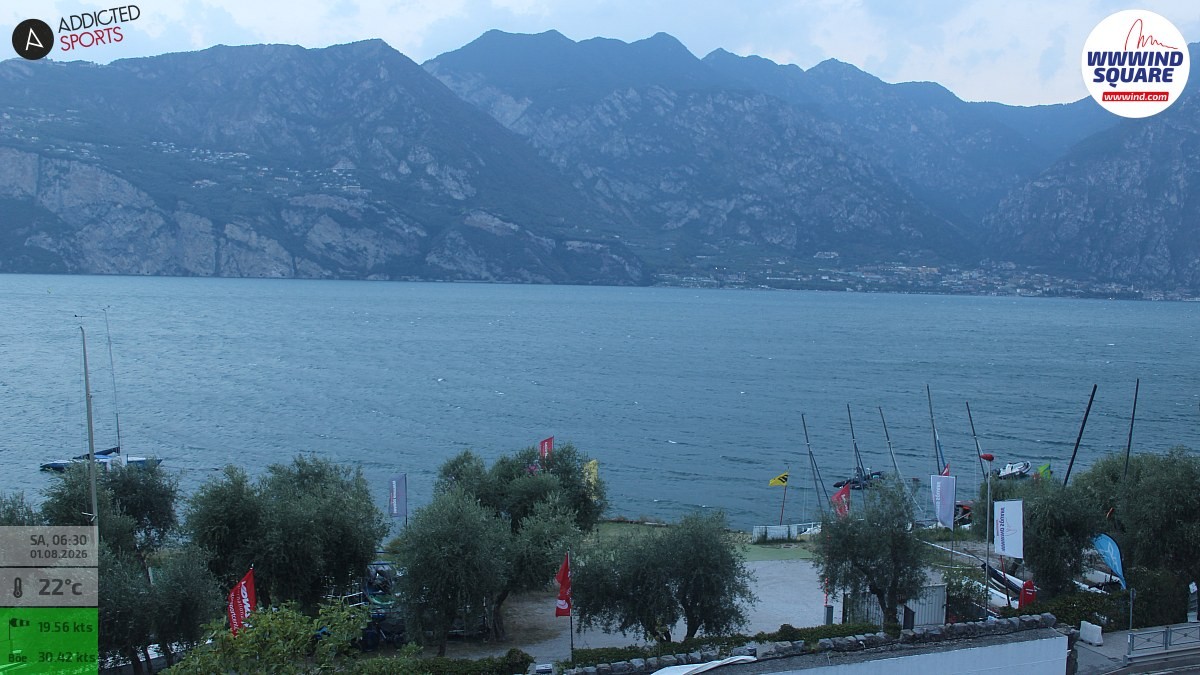 Archiv Foto Webcam Gardasee - Malcesine