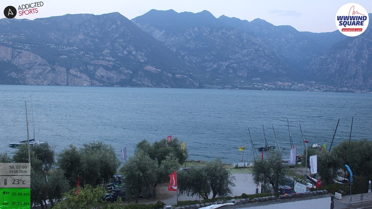 Archiv Foto Webcam Gardasee - Malcesine