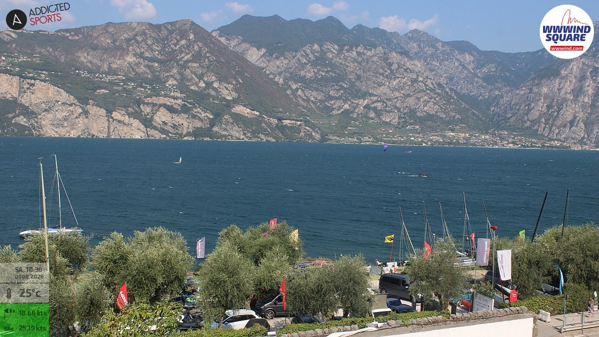 Archiv Foto Webcam Gardasee - Malcesine