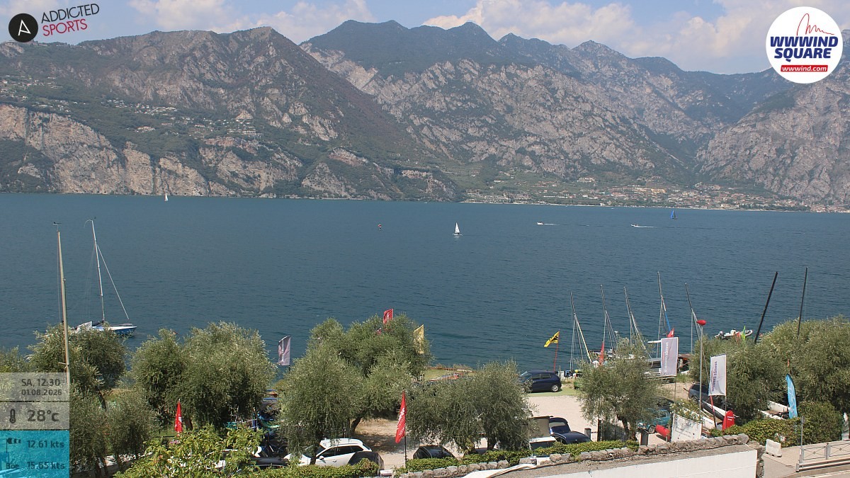 Archiv Foto Webcam Gardasee - Malcesine