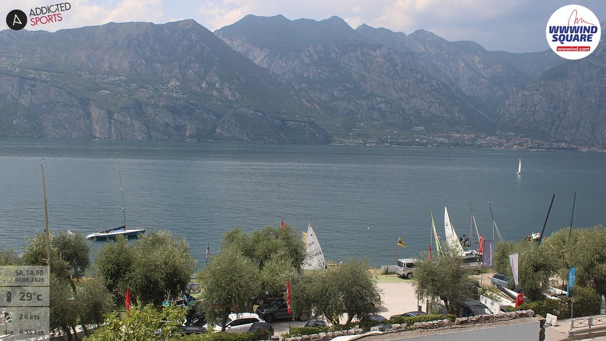 Archiv Foto Webcam Gardasee - Malcesine