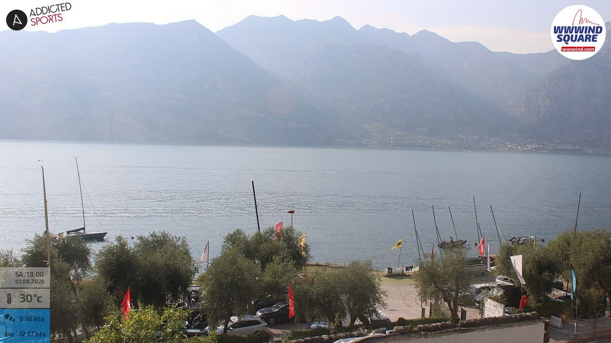 Archiv Foto Webcam Gardasee - Malcesine