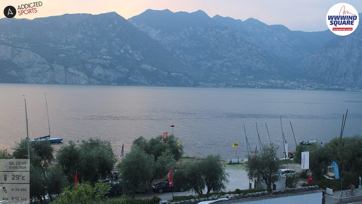 Archiv Foto Webcam Gardasee - Malcesine