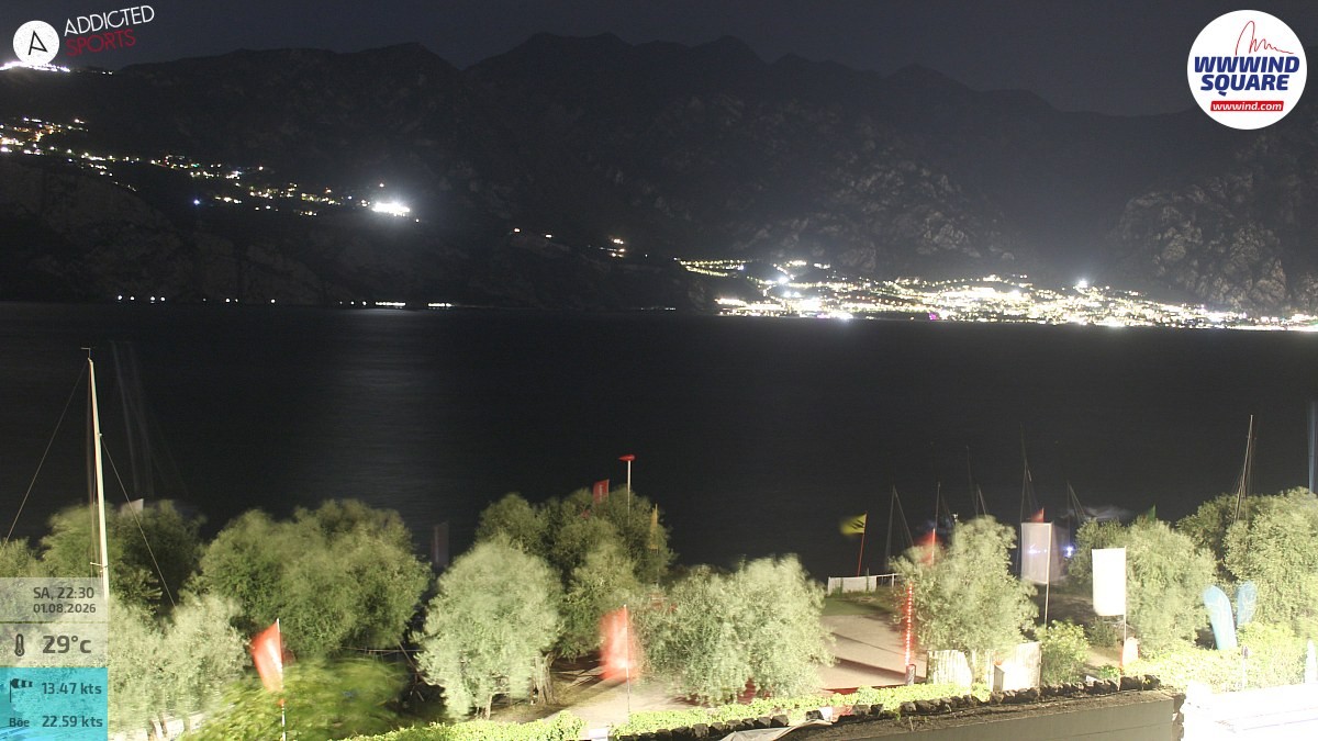 Archiv Foto Webcam Gardasee - Malcesine