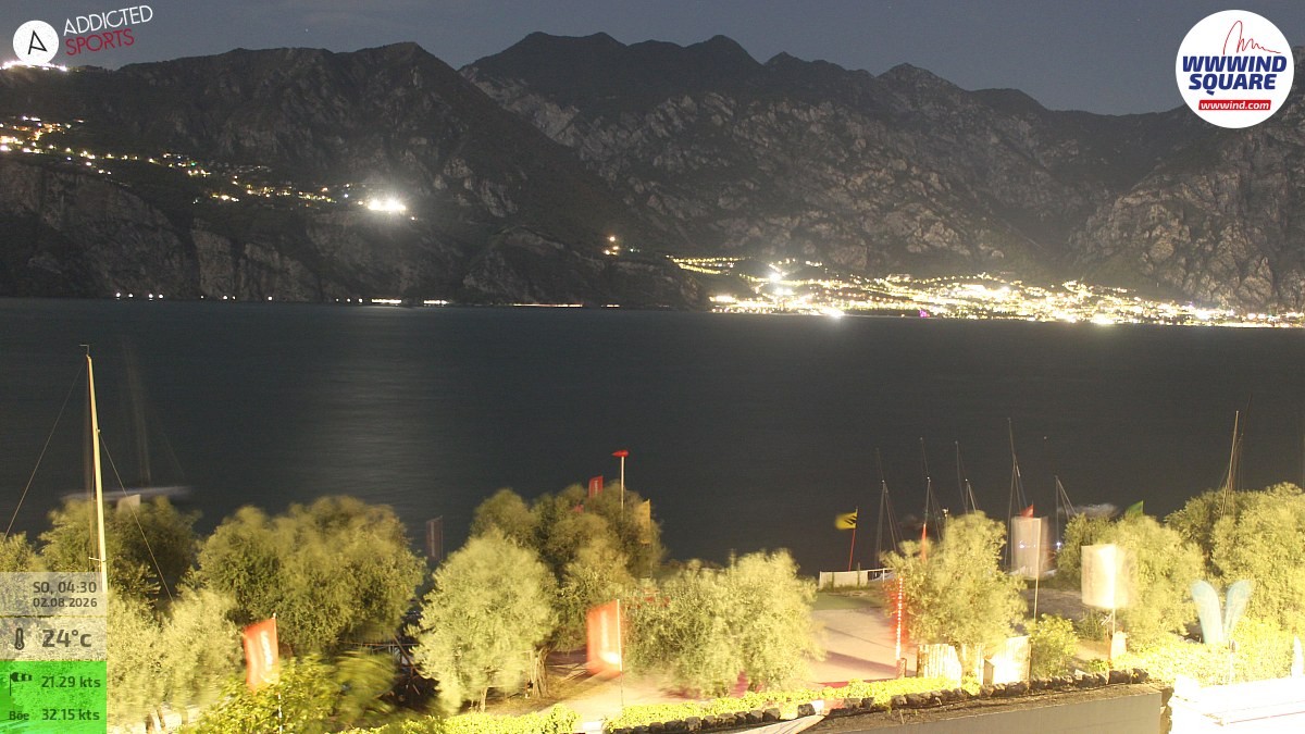 Archived image Webcam Lake Garda - Malcesine