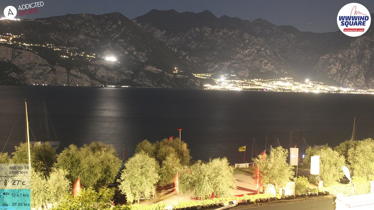 Archiv Foto Webcam Gardasee - Malcesine