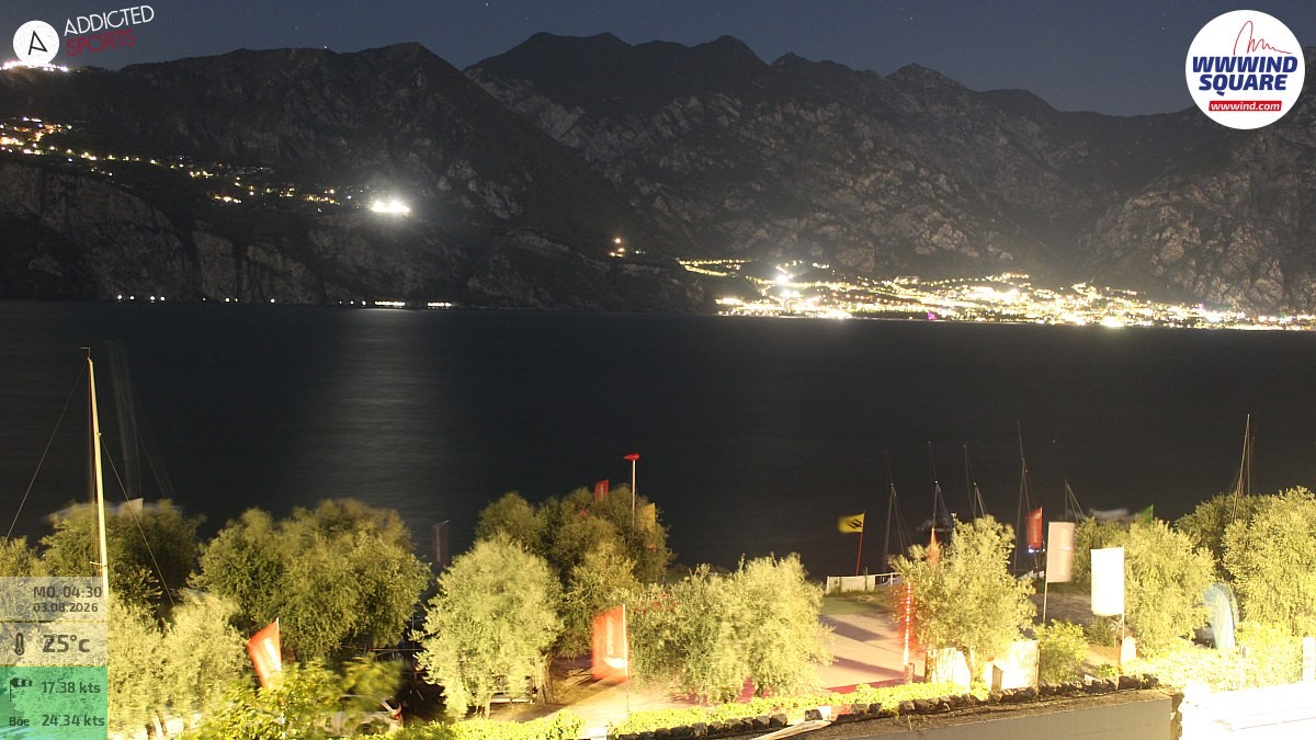 Archiv Foto Webcam Gardasee - Malcesine