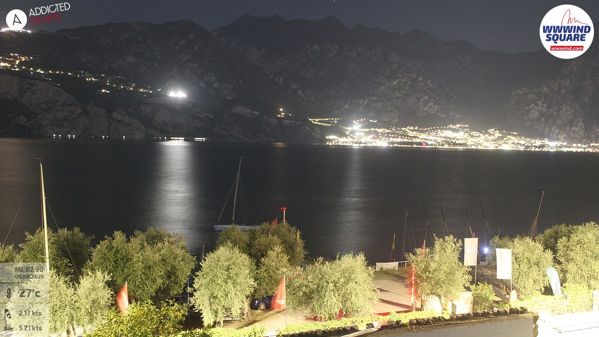Archived image Webcam Lake Garda - Malcesine