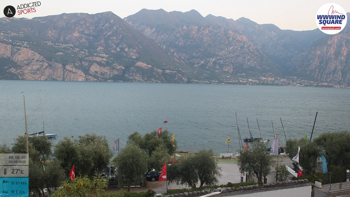Archived image Webcam Lake Garda - Malcesine