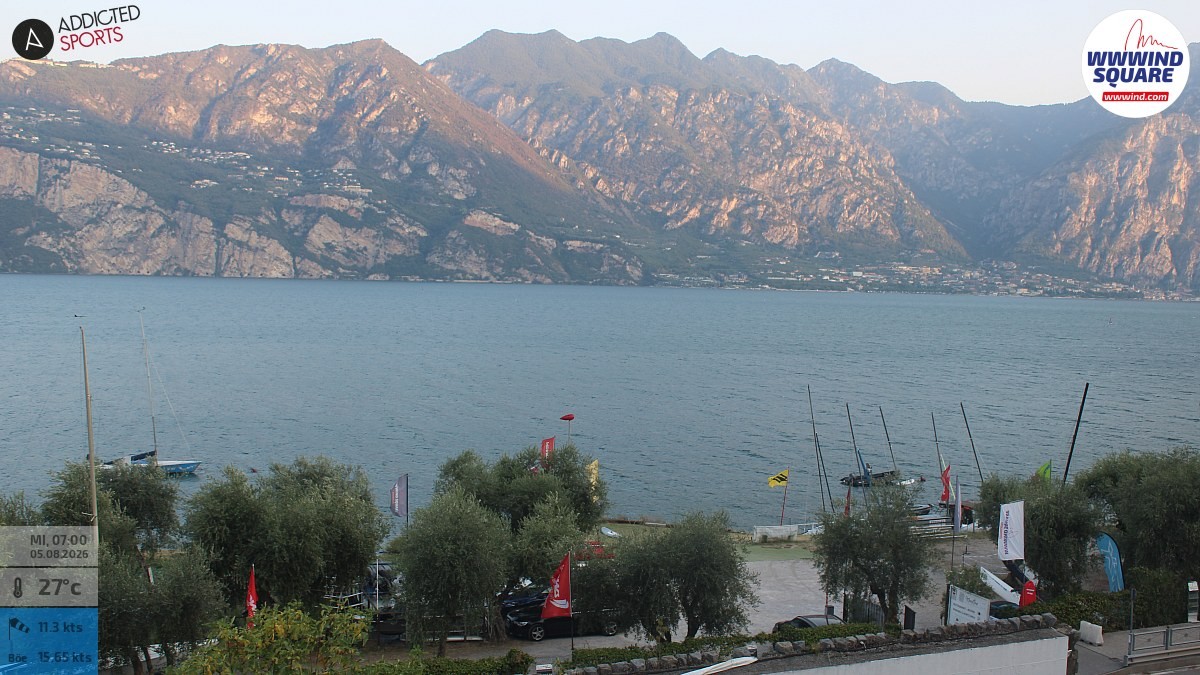 Archived image Webcam Lake Garda - Malcesine