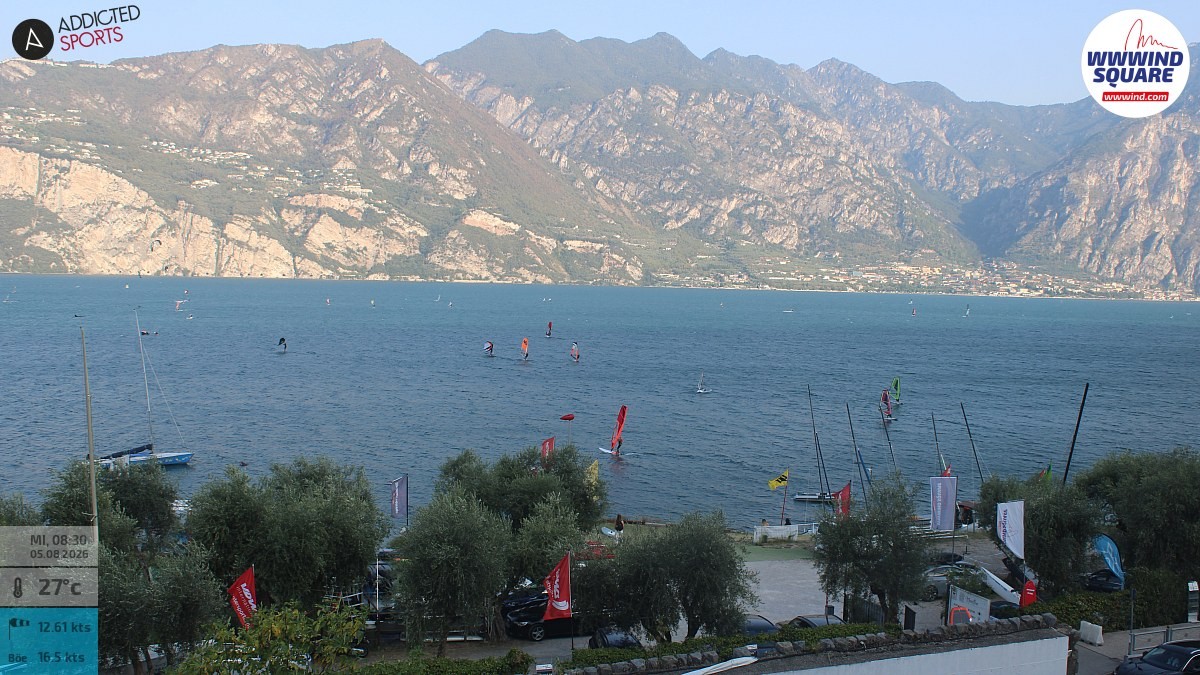 Archived image Webcam Lake Garda - Malcesine