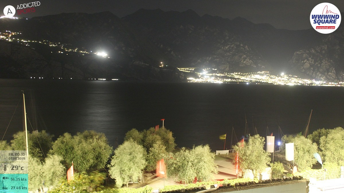 Archiv Foto Webcam Gardasee - Malcesine