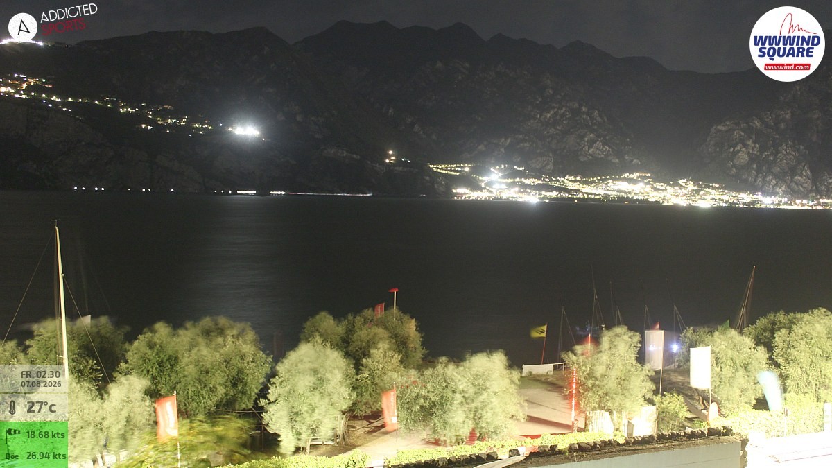 Archiv Foto Webcam Gardasee - Malcesine