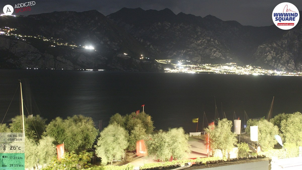 Archiv Foto Webcam Gardasee - Malcesine
