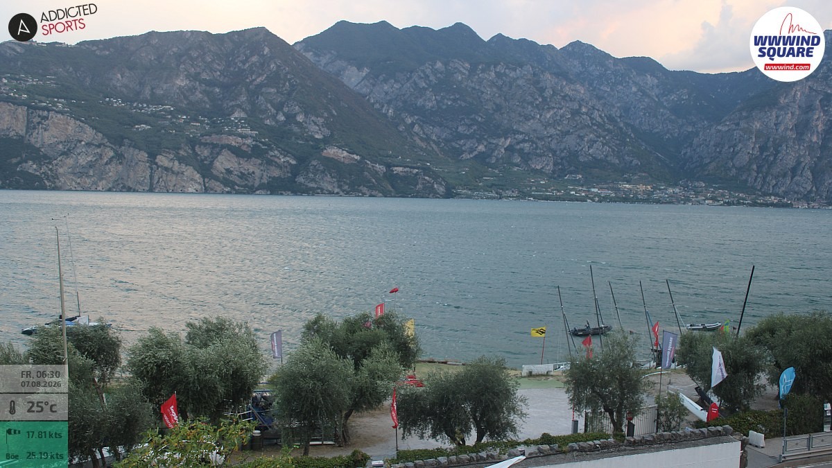 Archiv Foto Webcam Gardasee - Malcesine