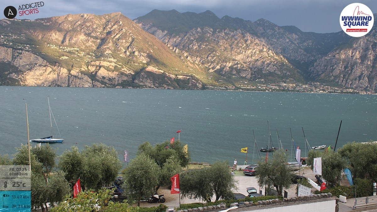 Archiv Foto Webcam Gardasee - Malcesine