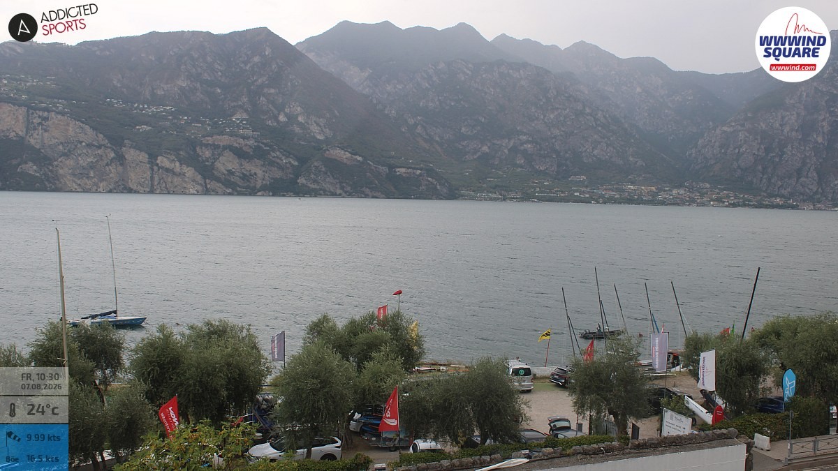 Archiv Foto Webcam Gardasee - Malcesine