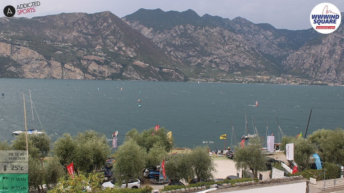 Archiv Foto Webcam Gardasee - Malcesine