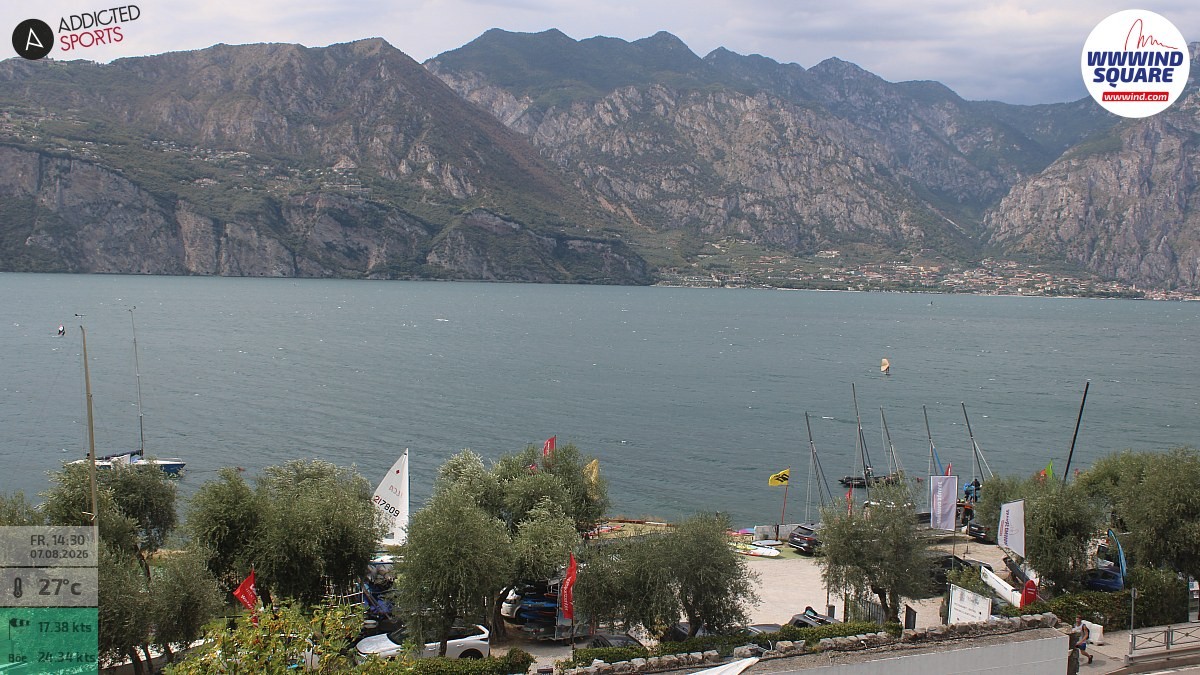 Archived image Webcam Lake Garda - Malcesine