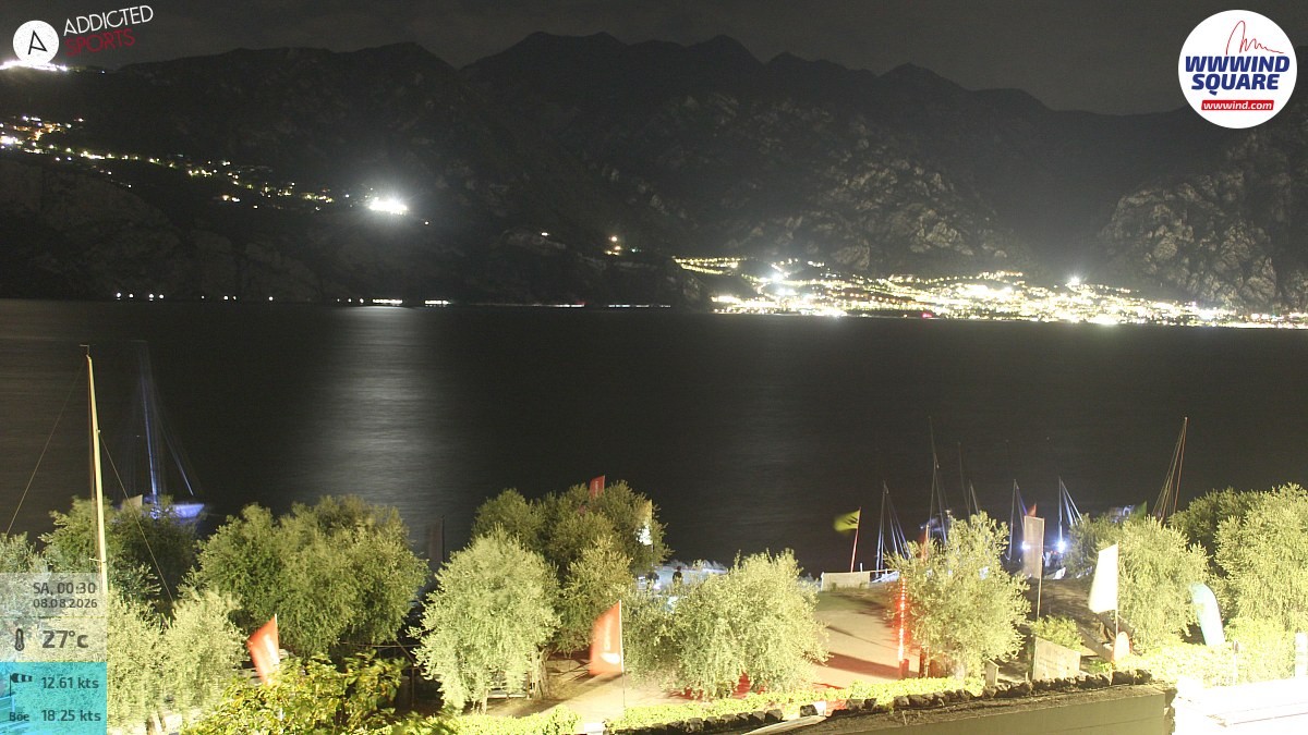 Archiv Foto Webcam Gardasee - Malcesine