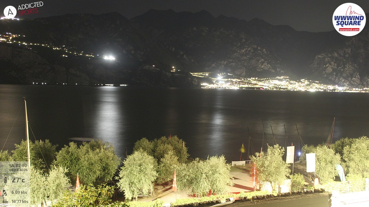 Archiv Foto Webcam Gardasee - Malcesine