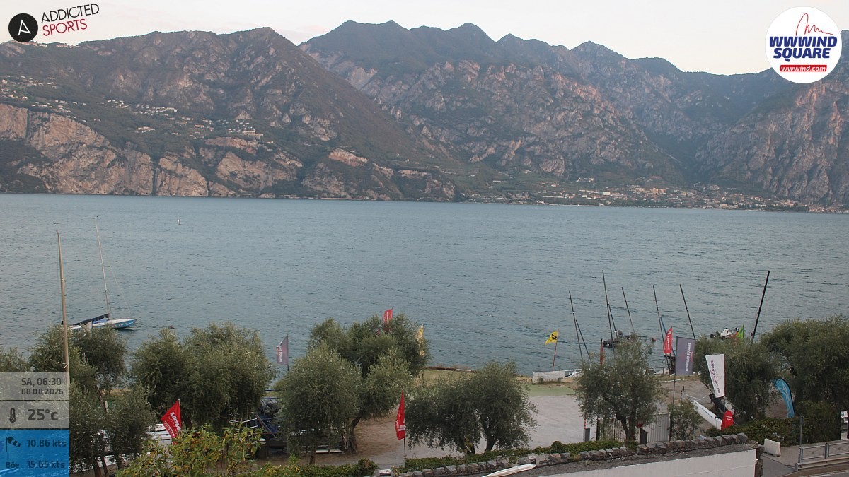 Archiv Foto Webcam Gardasee - Malcesine