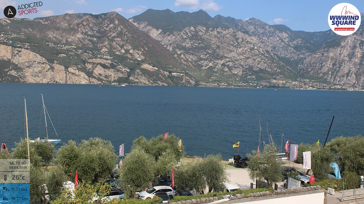 Archived image Webcam Lake Garda - Malcesine