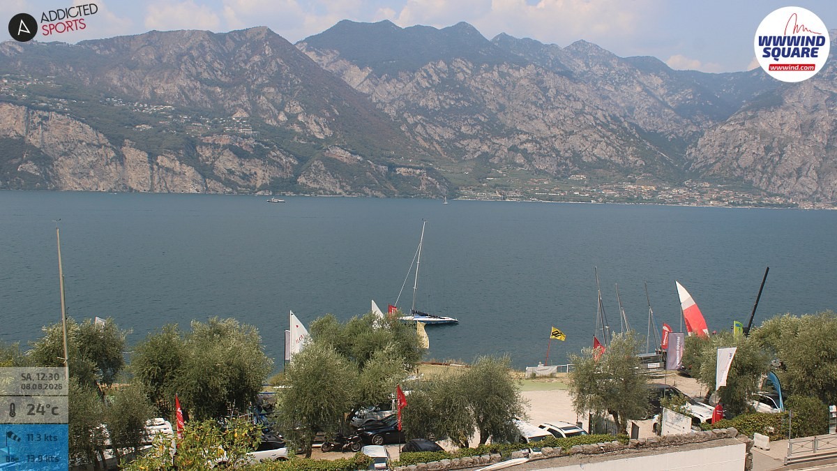 Archived image Webcam Lake Garda - Malcesine