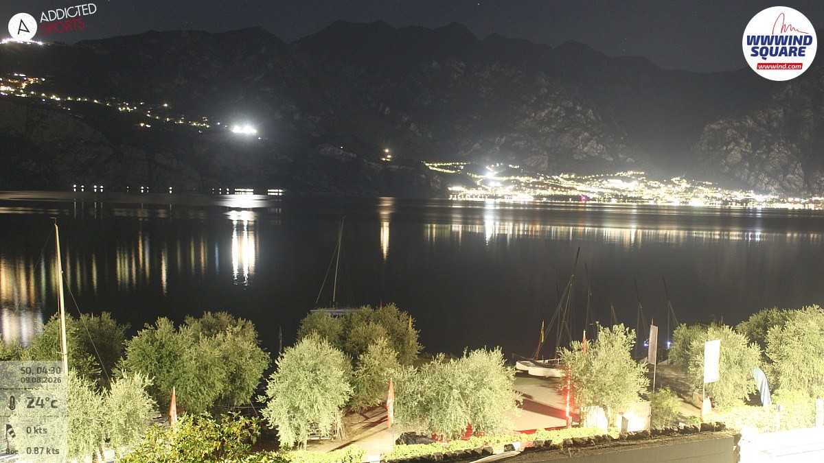Archived image Webcam Lake Garda - Malcesine