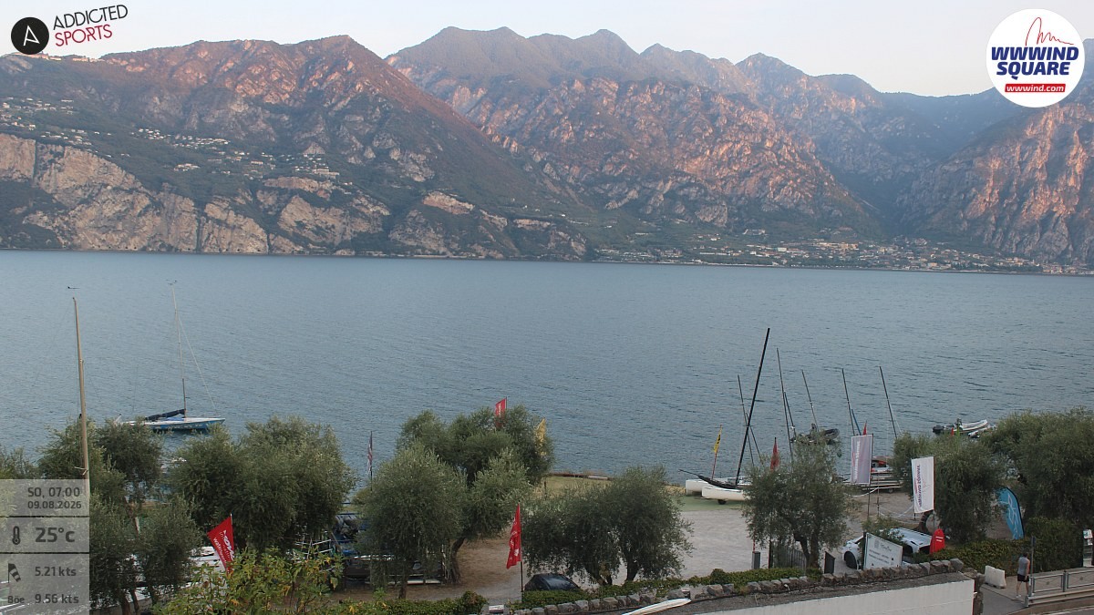 Archived image Webcam Lake Garda - Malcesine
