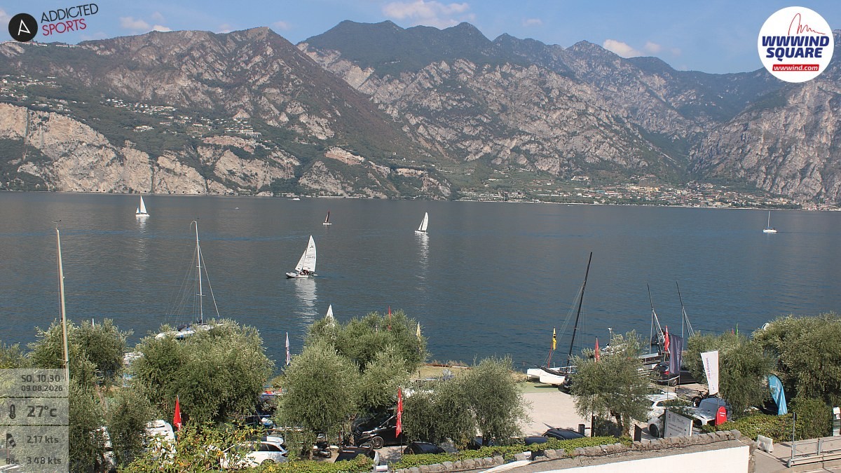 Archived image Webcam Lake Garda - Malcesine