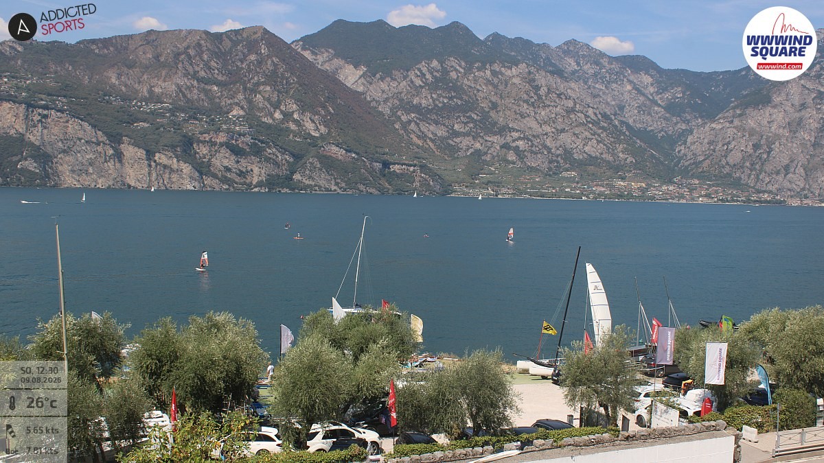 Archived image Webcam Lake Garda - Malcesine