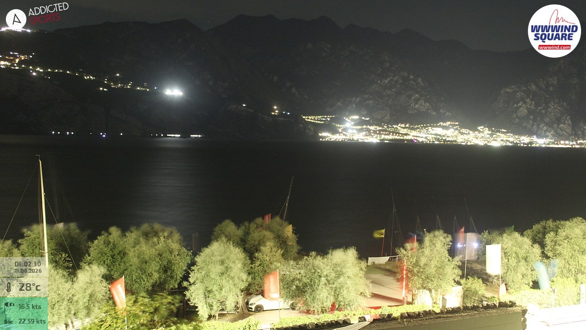 Archived image Webcam Lake Garda - Malcesine