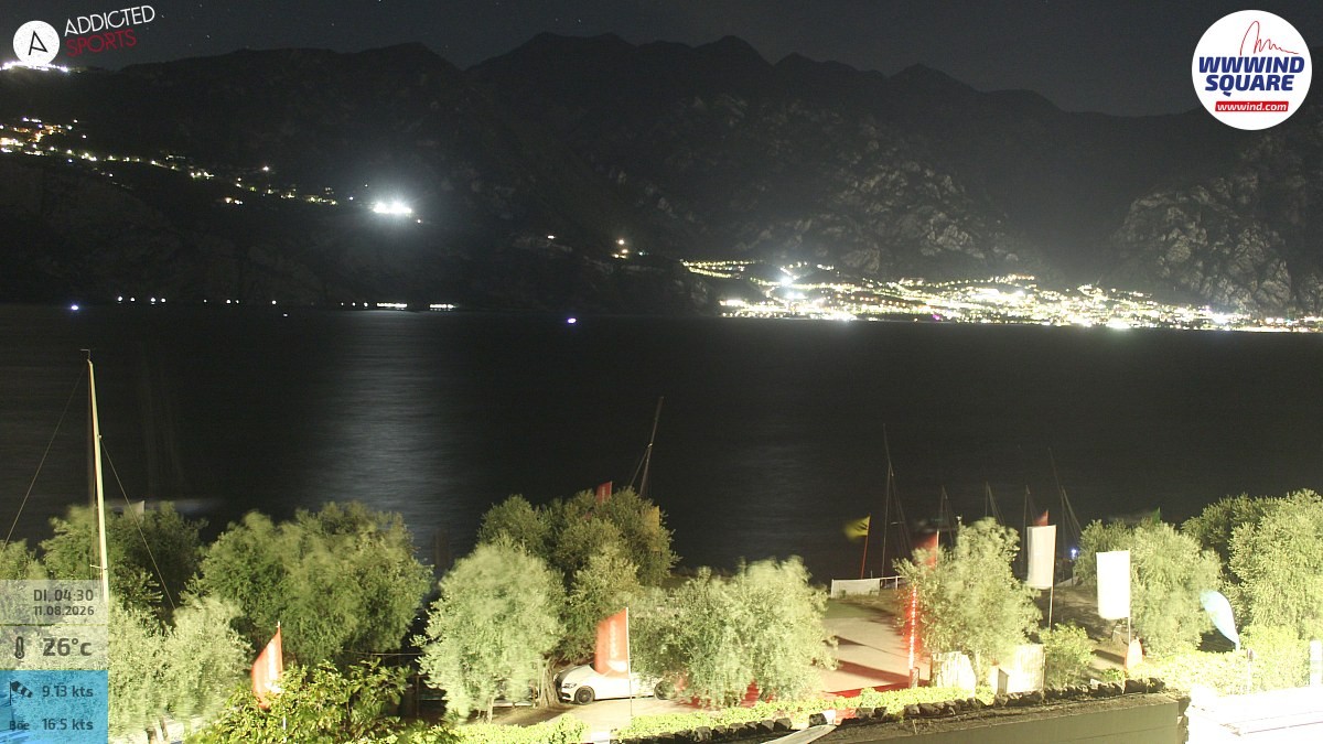 Archived image Webcam Lake Garda - Malcesine