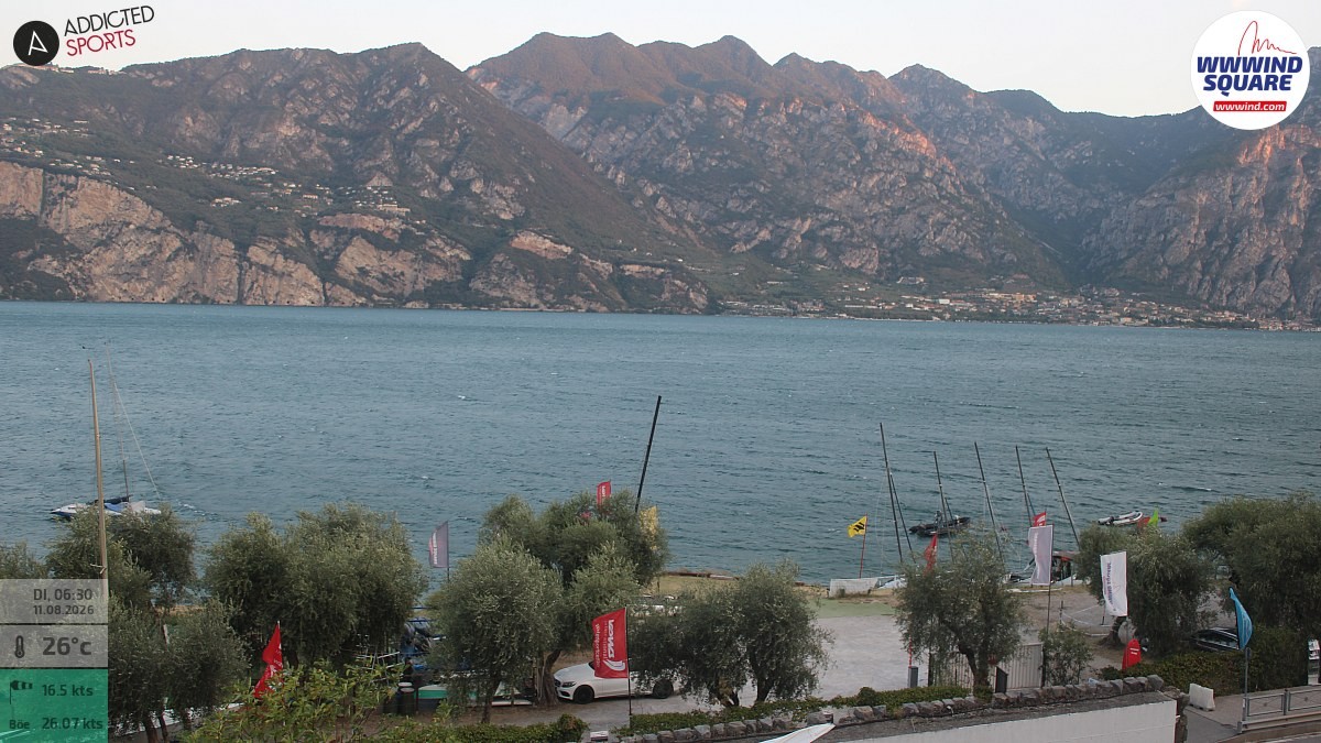Archived image Webcam Lake Garda - Malcesine