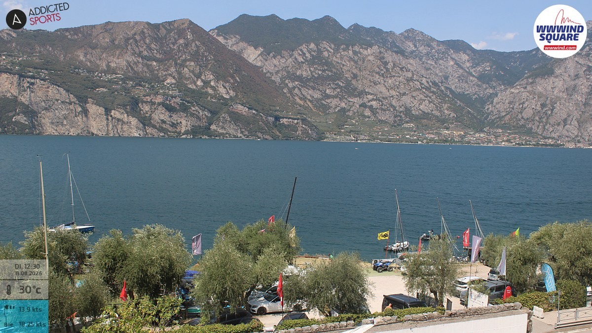 Archived image Webcam Lake Garda - Malcesine