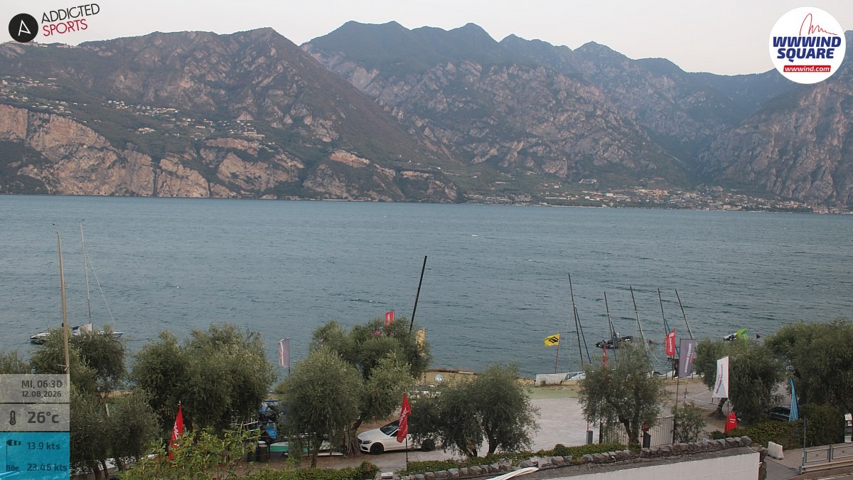 Archiv Foto Webcam Gardasee - Malcesine