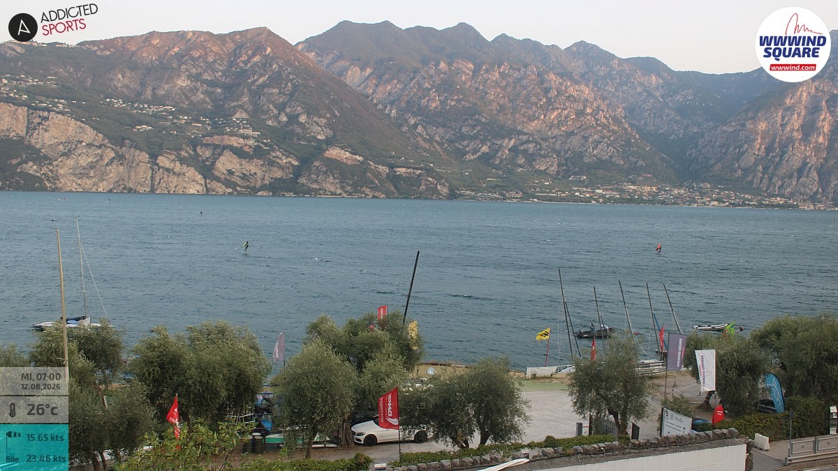 Archiv Foto Webcam Gardasee - Malcesine