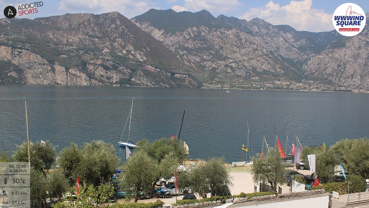 Archiv Foto Webcam Gardasee - Malcesine