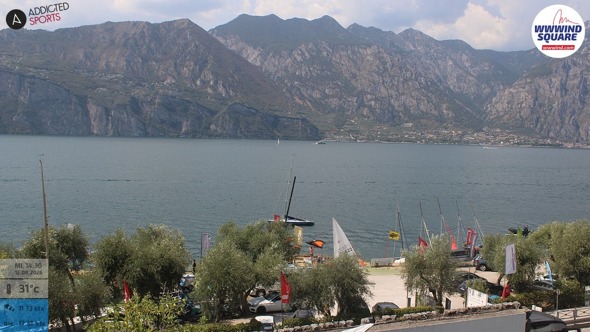 Archiv Foto Webcam Gardasee - Malcesine