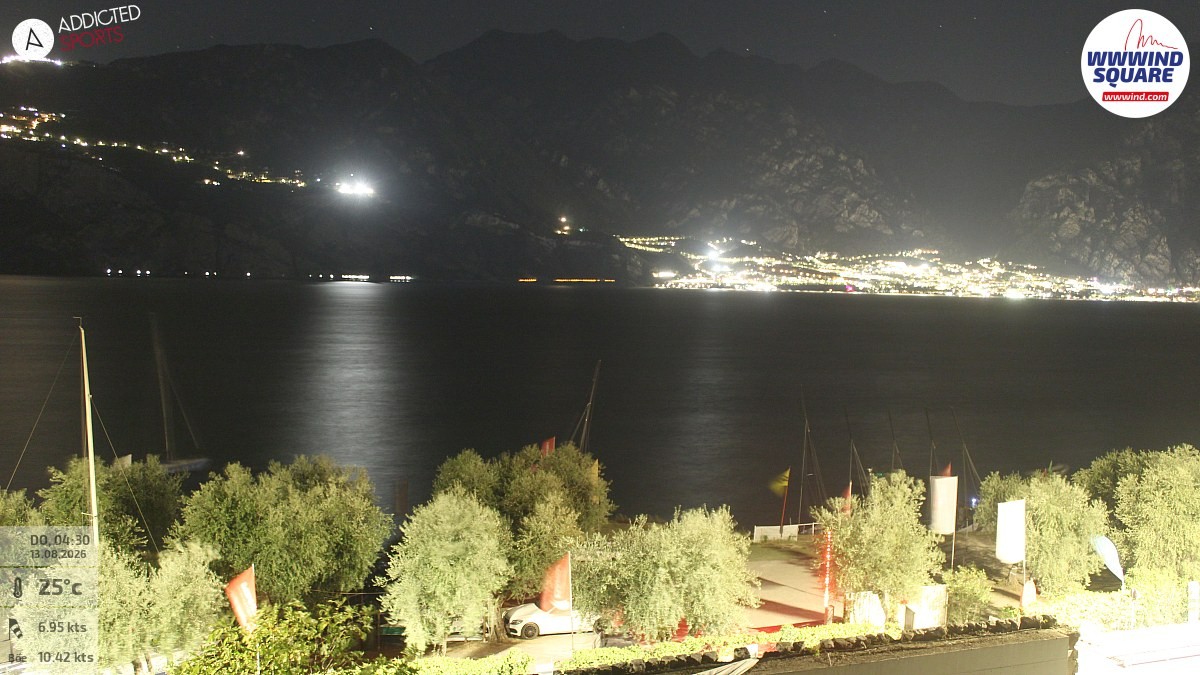 Archiv Foto Webcam Gardasee - Malcesine