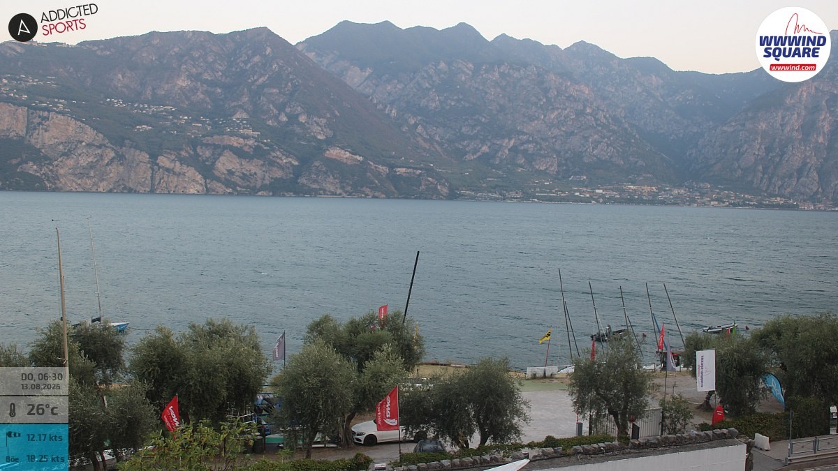 Archiv Foto Webcam Gardasee - Malcesine