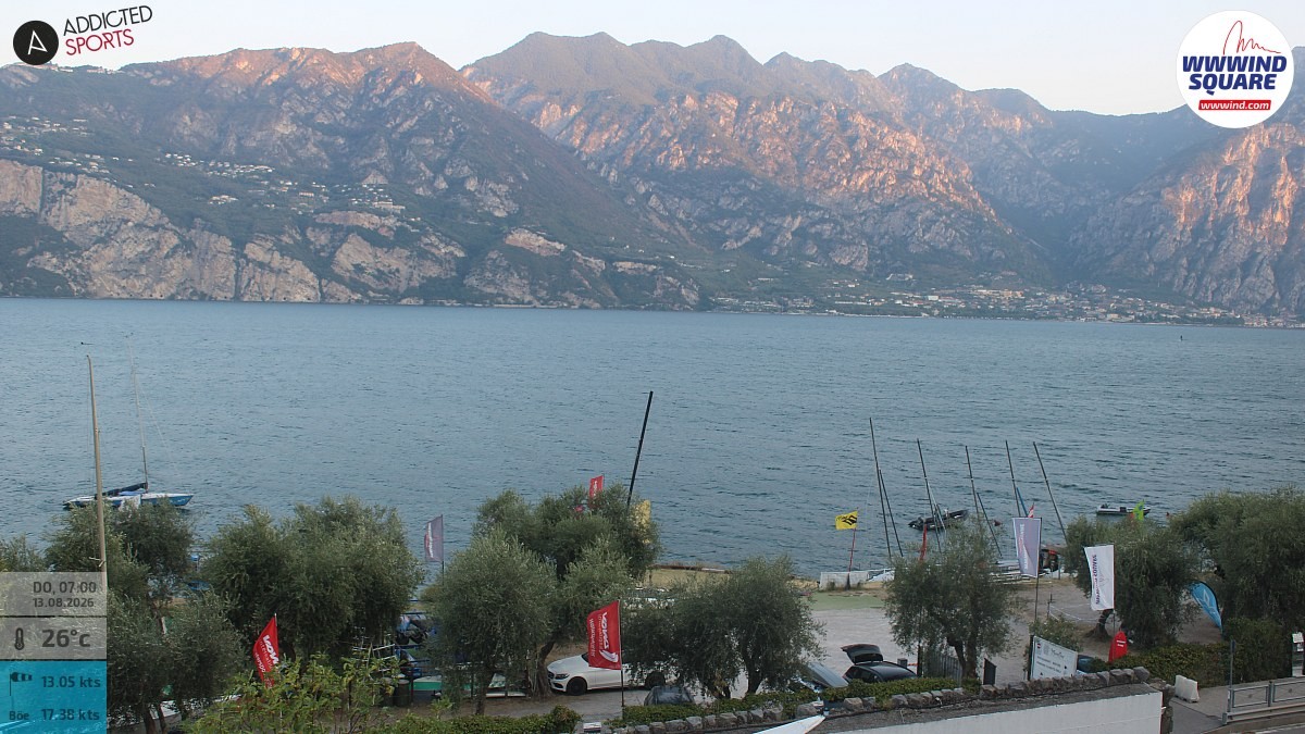 Archiv Foto Webcam Gardasee - Malcesine